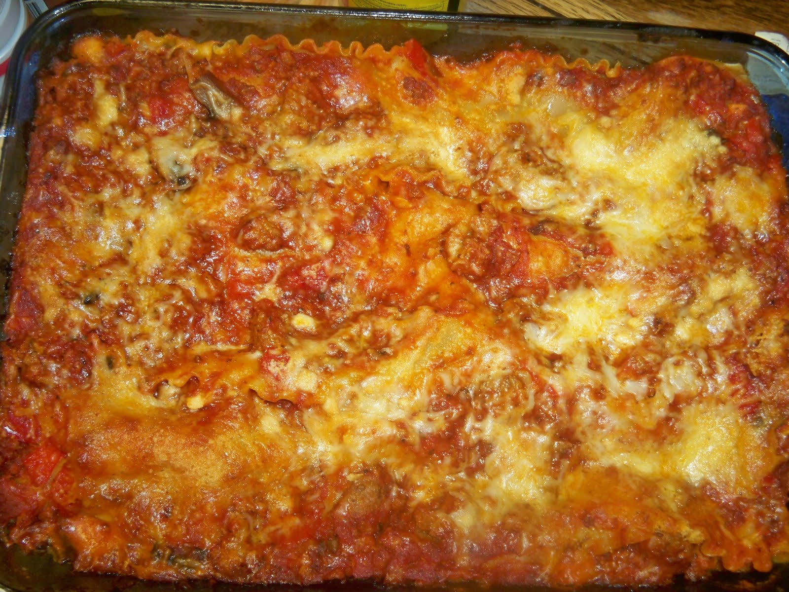 Bulakena Bakers Lasagna with Whole Wheat Garlic Bread