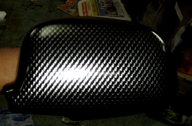 Vatos Airbrush Studio Carbon Fiber effects with and Without Kandies.