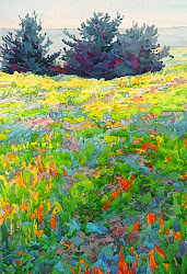 meadow purcell watercolor robin landscape california watercolors pacific air plein trees tradition painting paintings watercolour artist robinpurcellpaints ve vertical google