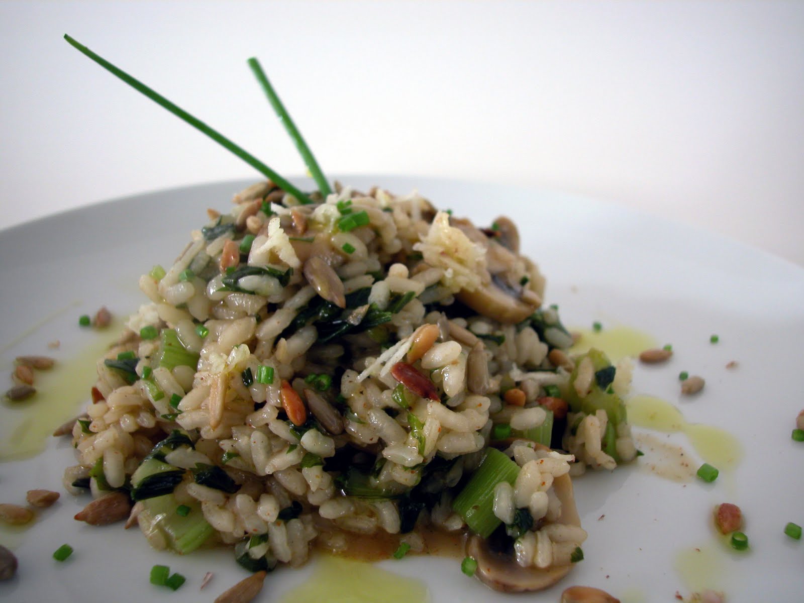 Arroz pilaf vegetariano