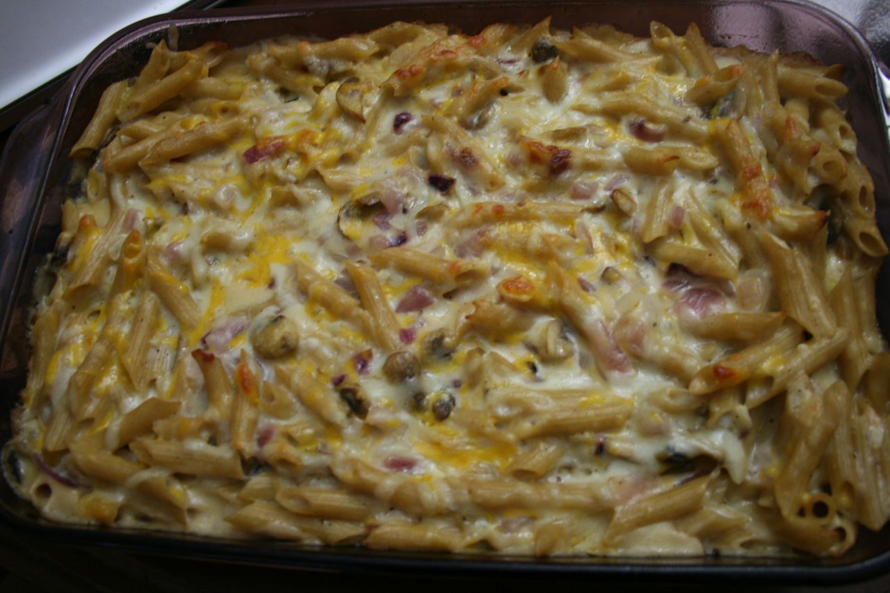 Recipe Shoebox FourCheese Penne Pasta Bake