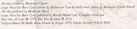 Rainbow Down To Earth deluxe edition expanded 2cd 2011 credits