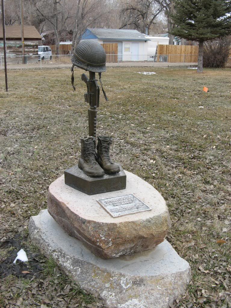 Some Gave All War Memorial, Hudson Wyoming