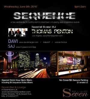 SEQUENCE with Thomas Penton :: 6-9-10