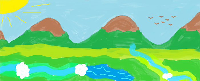 The Scenery by Issa
