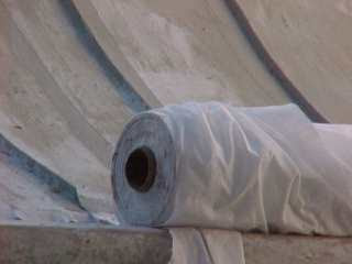 Mesh for metal roofing
