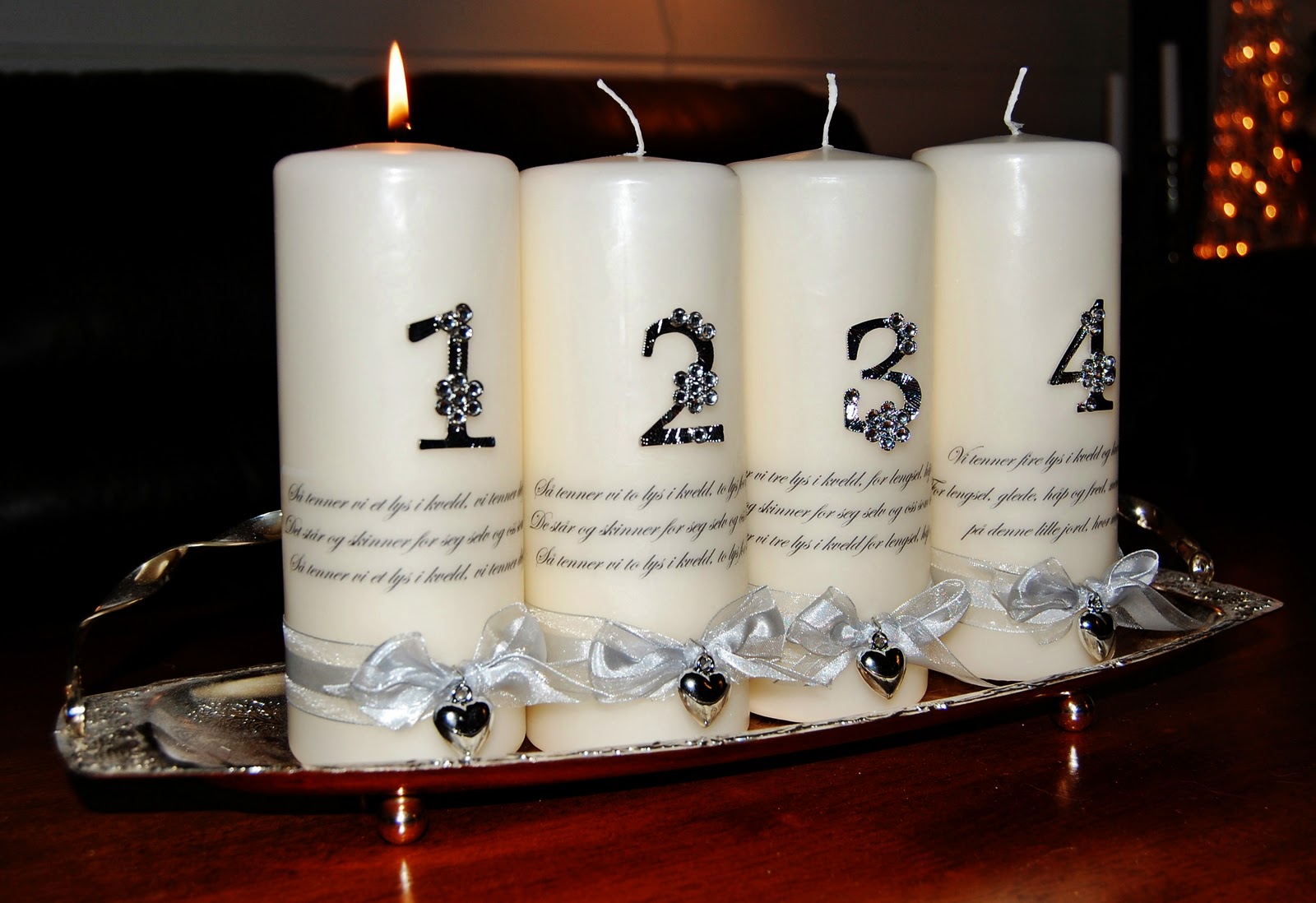 Gro's kort og sånnt: Adventslys