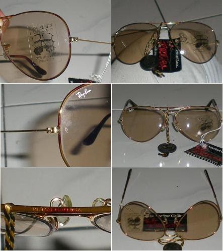 All About Rayban Made in USA: VINTAGE USA BAUSCH & LOMB RAY BAN GOLD/TORTUGA  AVIATOR