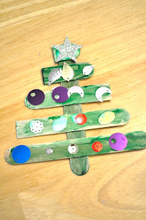 Show-and-Share Saturday: Craft Stick Christmas Tree - I Can Teach My Child!