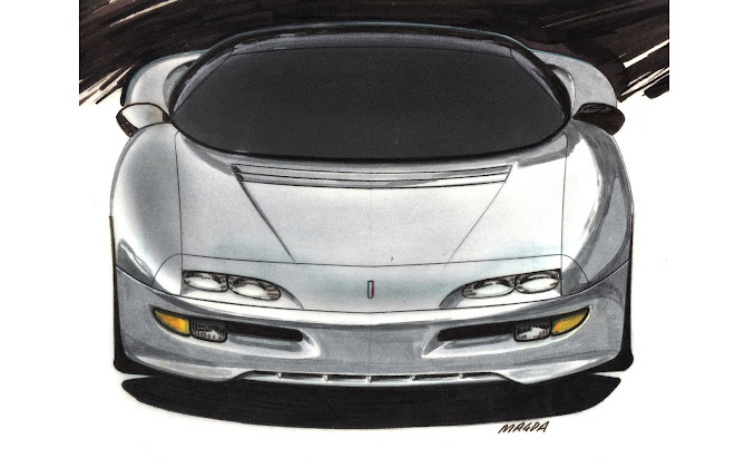 1997 camaro concept sketch