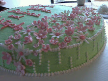 Desirae's Shower cake close up