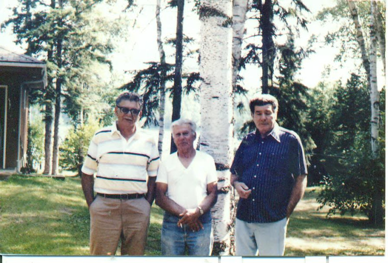 My dad's brothers. I called around to Micheletti's to tell them who I am, what happened to my mom a