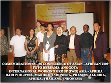FOTO BERSAMA ANGGOTA INTERNASIONAL WORKING GROUP FOR ASIA AFRIKA TO GLOBALIZED