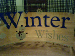 Winter Wishes glass