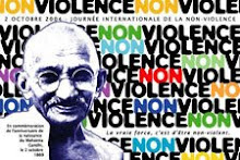 Journée mondiale de la non violence