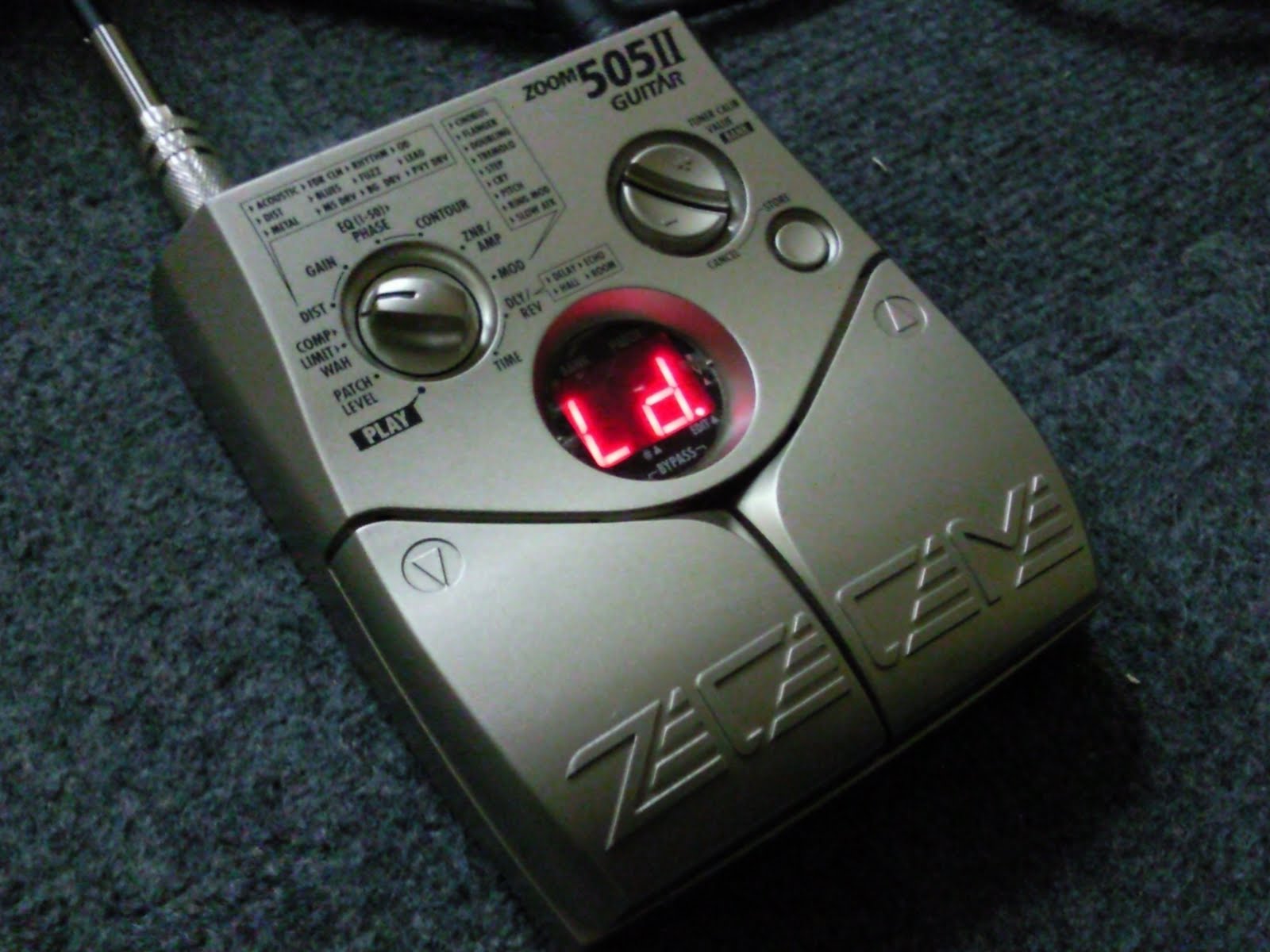 Kuma's Studio Zoom 505 II Guitar Multi Effect入手!!!