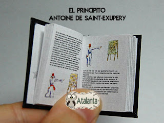 El Principito libro miniatura - minibook Petit Prince