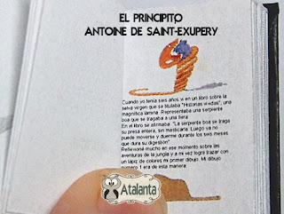 El Principito libro miniatura - minibook Petit Prince