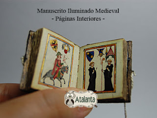 minibook iluminado medieval
