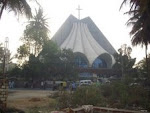 "Vincent Pelloti Catholic Church" in Banaswadi(Bangalore).