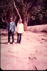 Dad Louis.J.Furtado and myself at "Cubbon Park(Bangalore) on 19-3-1992.
