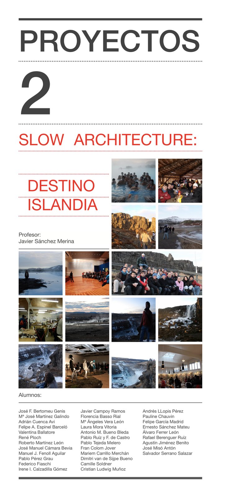 DESTINO ISLANDIA / Arquitectura y Paisaje