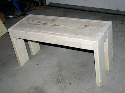 bench farmhouse modern sitting april