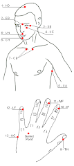 Acu-points Diagram