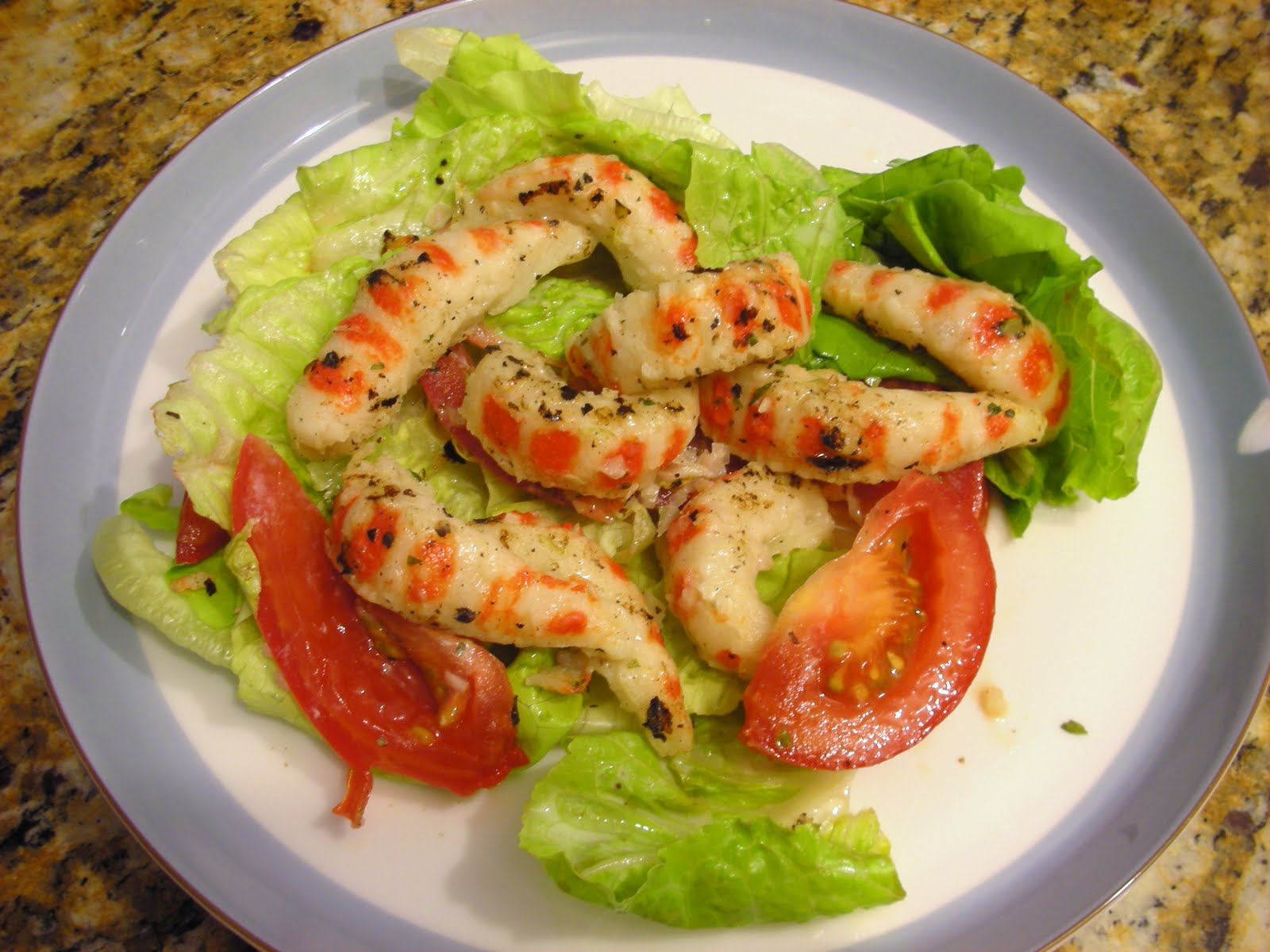 Everyday Vegan 'Shrimp' Salad with 'Buttermilk' and Tarragon Vinaigrette
