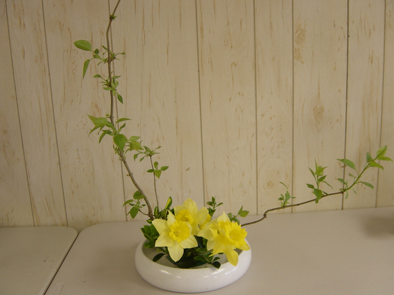 Flowers,Ikebana and I Variation No.3 Upright Style Moribana