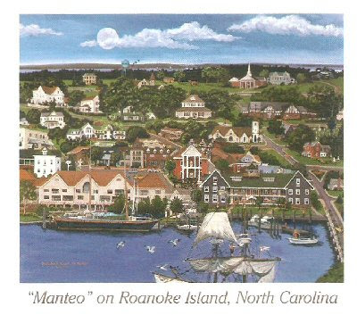 Manteo, on Roanoke Island, Nroth Carolina