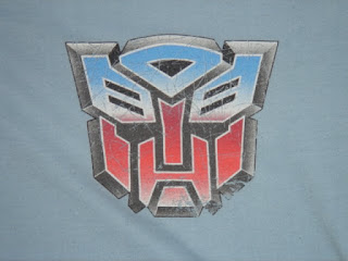 Autobot Logo on Blue Background