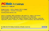 PCMAV 2.3 Valkyrie - PCMedia Antivirus