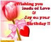 Celebrate Birthday with Flowers, cakes music and friends. Advance and belated Birthday images