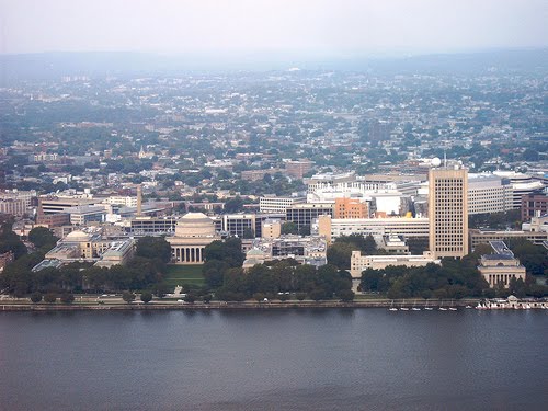 MIT campus from Boston. Used under the terms of a creative commons license