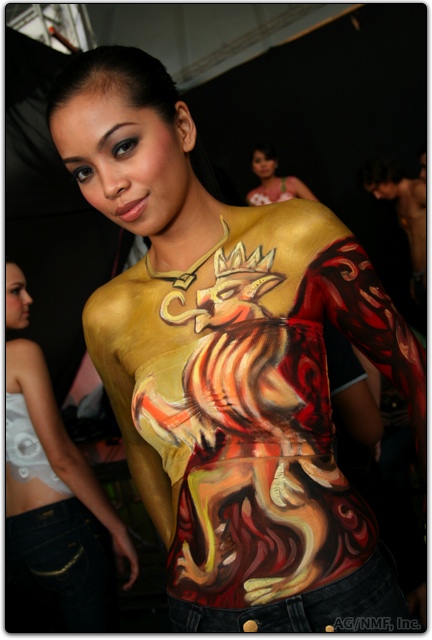 Queen Body Painting Tattoo
