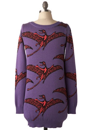 Fashion Binge: Um, I Want A Pterodactyl Sweater!