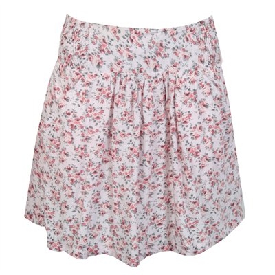 Afibi Gonna A Ruota Mini Svasata Con Pantaloncini Incorporati, Vita Alta, Elasticizzata, Colore Verde, Taglia XS