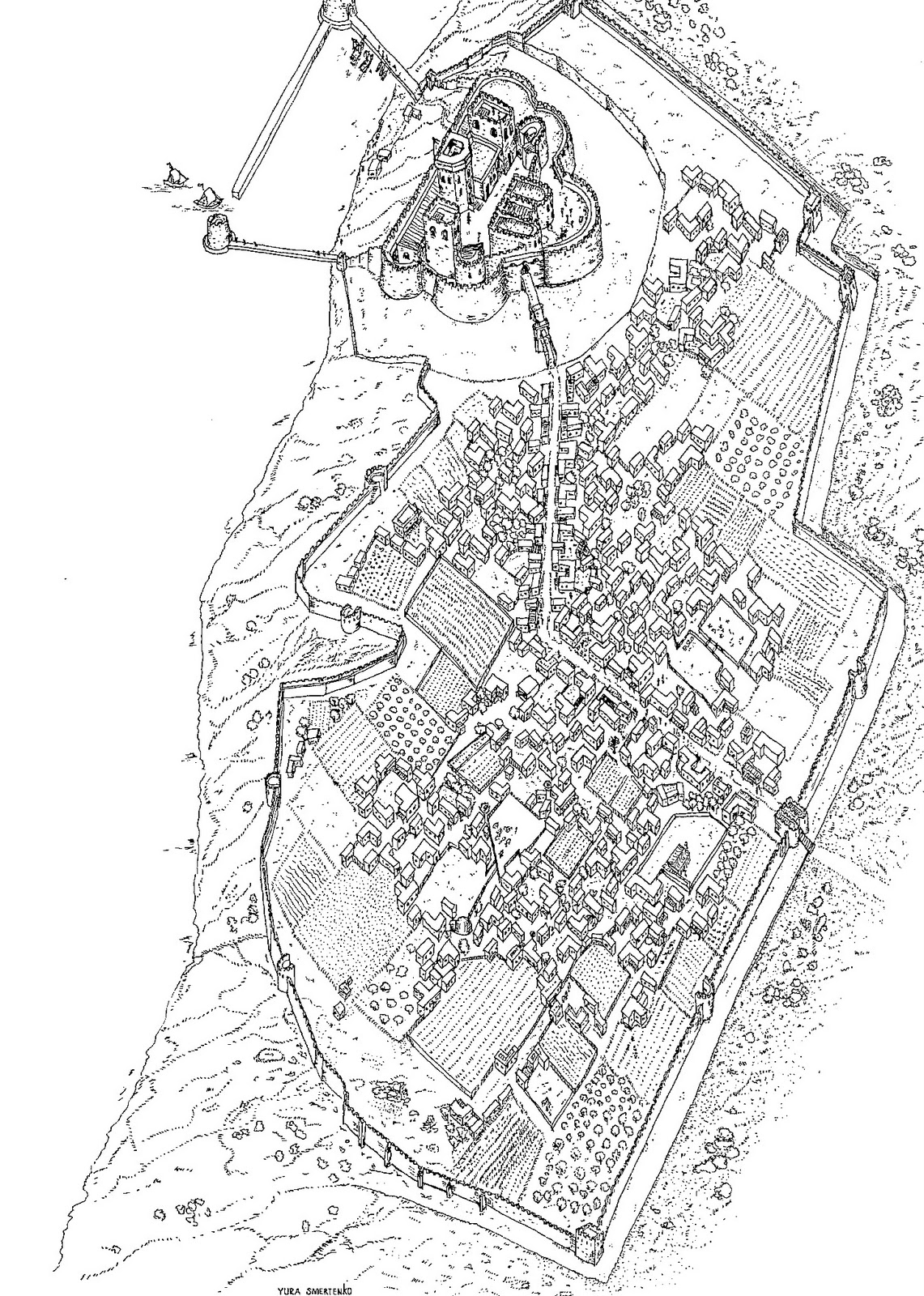 THE LAND OF NOD: Medieval City