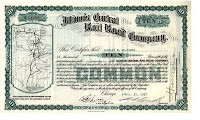Illinois Central Railroad certificate