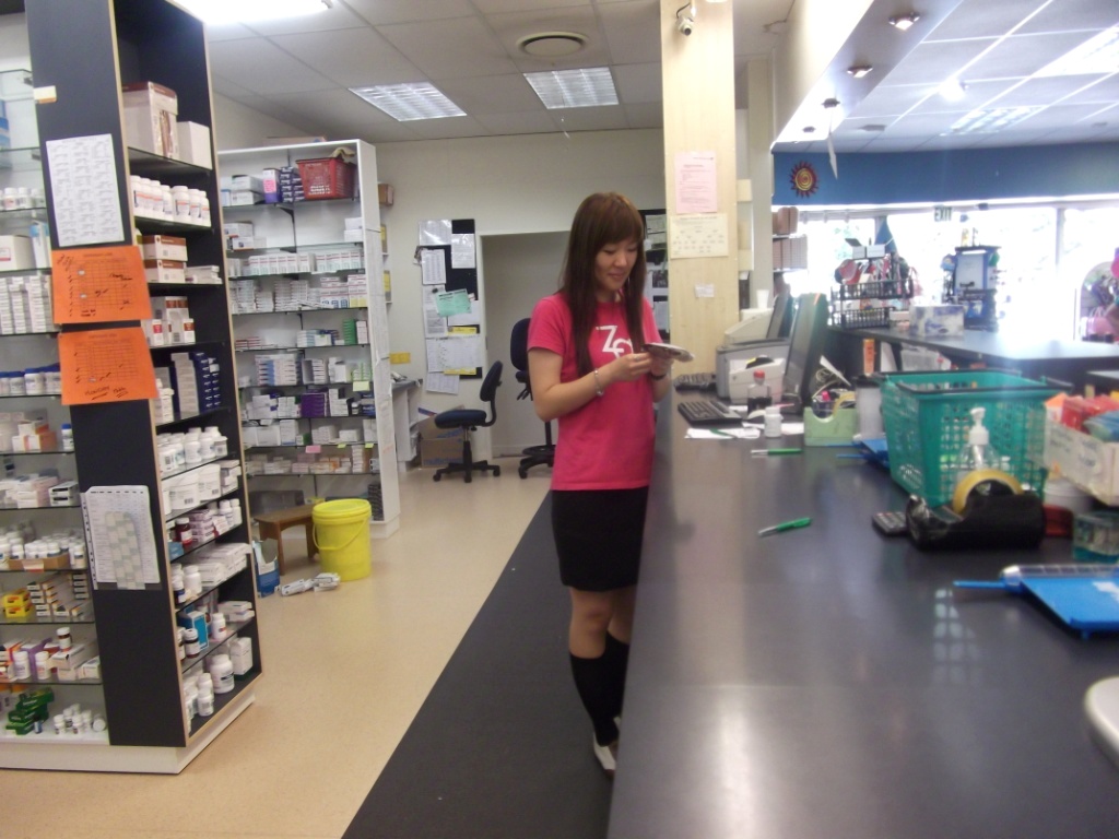 Indulge in reminiscence: Pharmacy setting