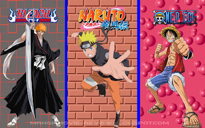 Naruto, Bleach and One piece Wallpapers