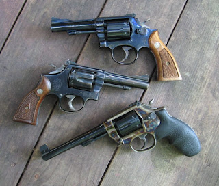 Smith & Wesson Model 15-3 Combat Masterpiece, Smith & Wesson K-38 Combat Masterpiece, Smith & Wesson Model 15-9 Heritage