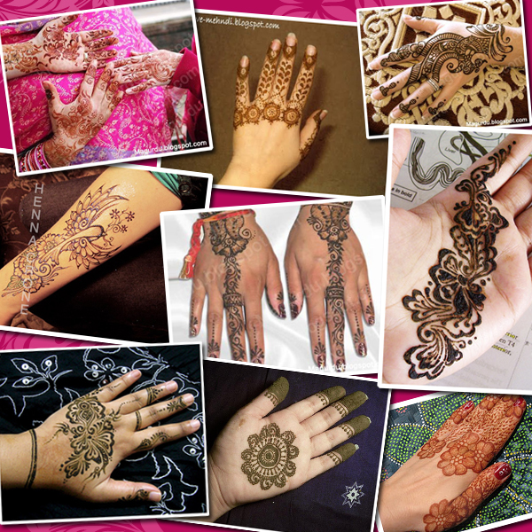 Koleksi gambar Mehndi/Henna untuk tangan Belajar Mehndi/Inai/Henna/Pacar jpg (600x600)
