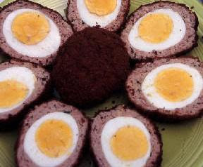 scotch egg face