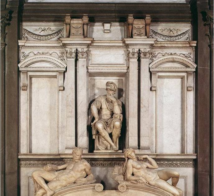 Arth 340: Discussion: Tomb of Lorenzo with Dawn and Dusk, Michelangelo