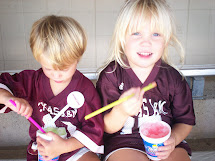 Enjoying Some Aggie Treats on  Gameday