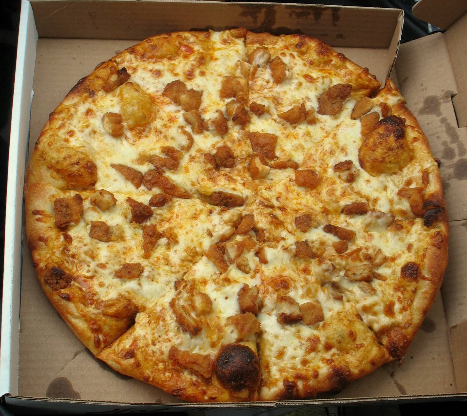 The Rochester NY Pizza Blog Rhino's Buffalo Chicken Pizza