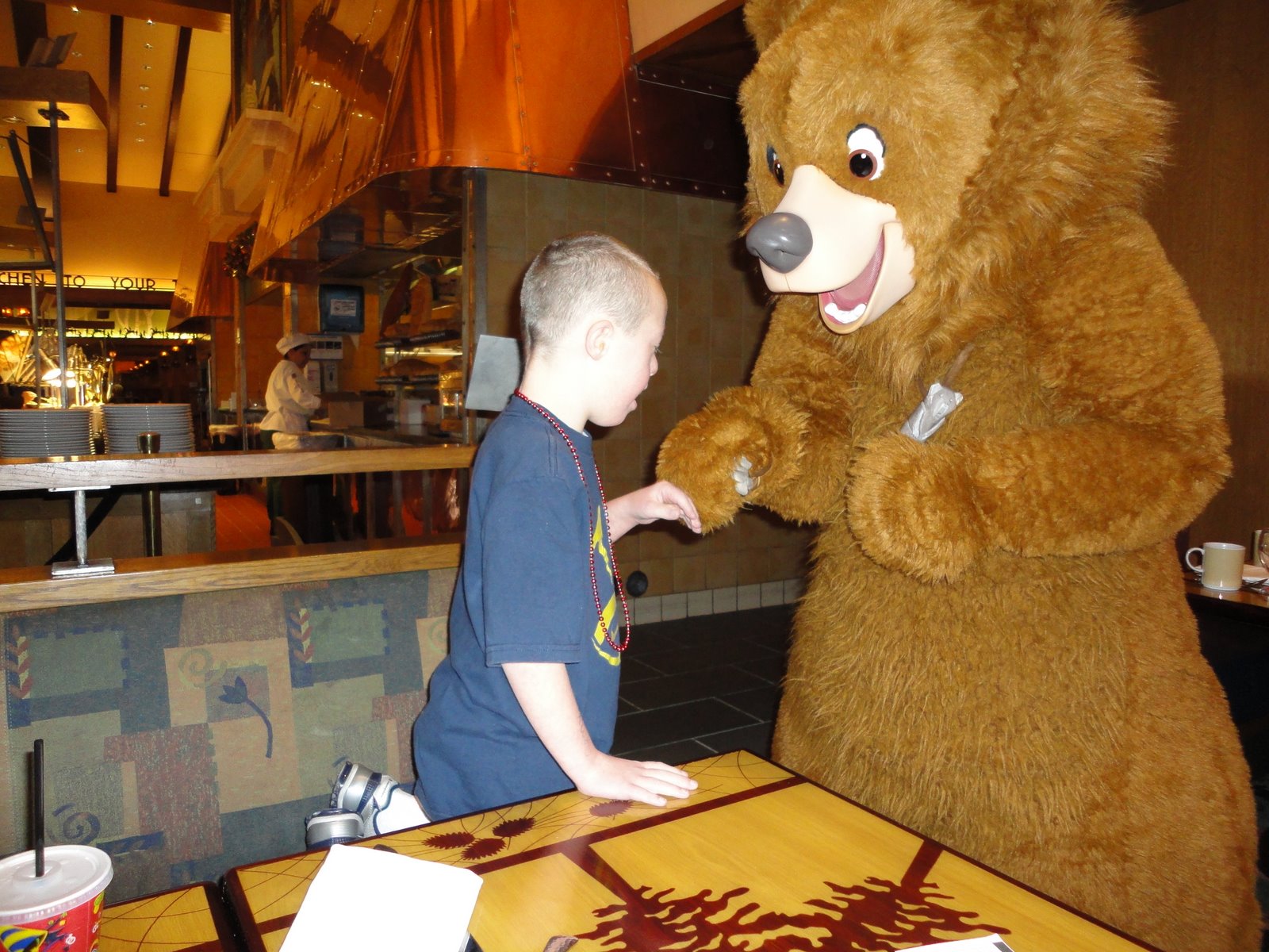 The Blu Chippy: Breakfast with Bear