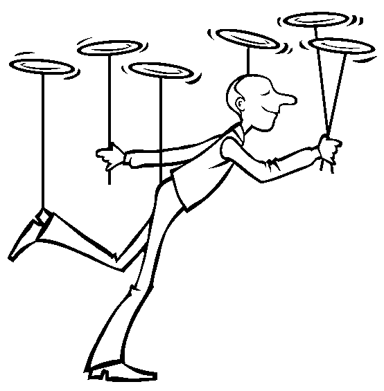 Letters from the Belly: spinning plates